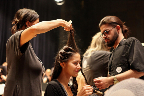 Příprava na Czech Fashion Week 2018